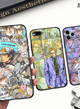 JOJO承太郎手机壳适用XS苹果12mini磨砂11PROMAX吉良吉影6S78PLUS