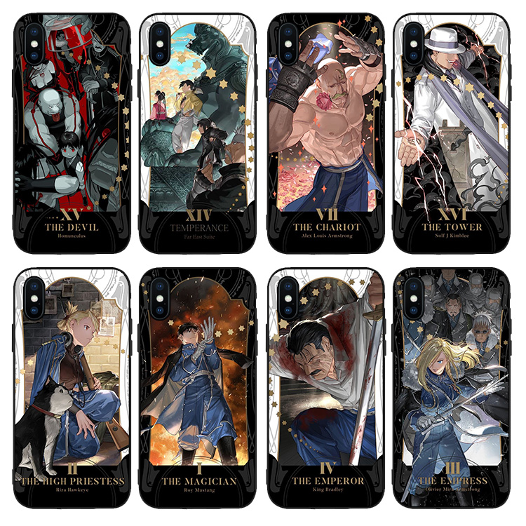 钢之炼金术师手机壳适用iPhone8防摔XSMAX苹果6SE动漫11硅胶7PLUS