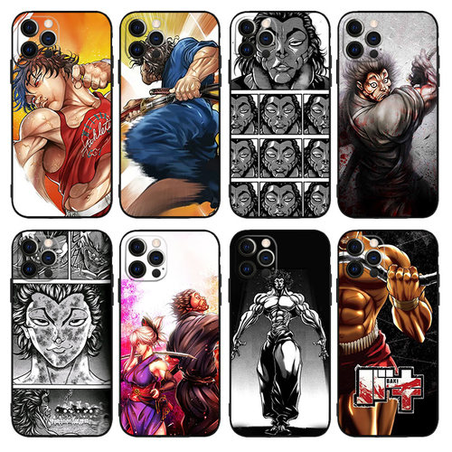 刃牙漫画11液态硅胶12手机壳适用iPhone8动漫XSMAX苹果7PLUS小米6