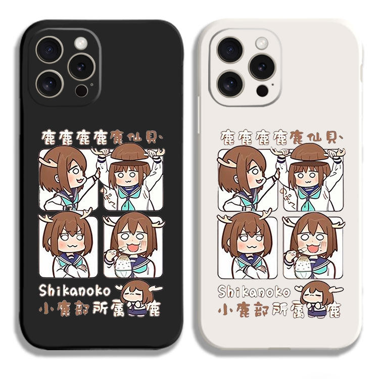 鹿乃子乃子虎视眈眈周边虎视虎子侧边11手机壳12适用iphone13PRO苹果15maxr红米K70一加ace2小米14液态硅胶软