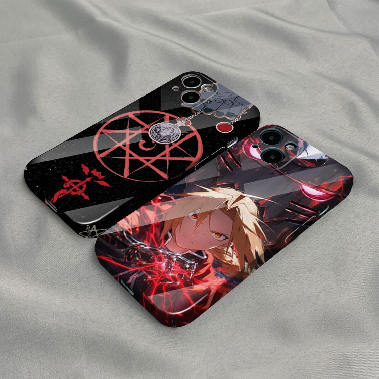 钢之炼金术师 爱德华 动漫周边菲林光面手机壳11适用苹果iPhone16PROMAX玻璃13华为MATE70荣耀12小米15硬14一