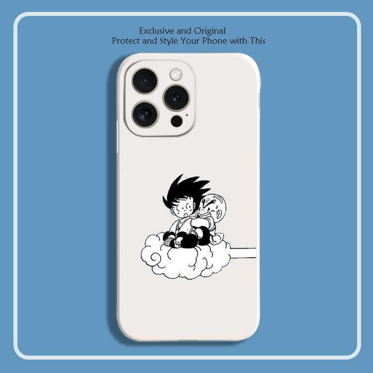 龙珠孙悟空克林动漫周边8色液态硅胶12手机壳11适用14MAX苹果15 16 PRO红米K70一加VIVO小米13挂绳IQOO12华