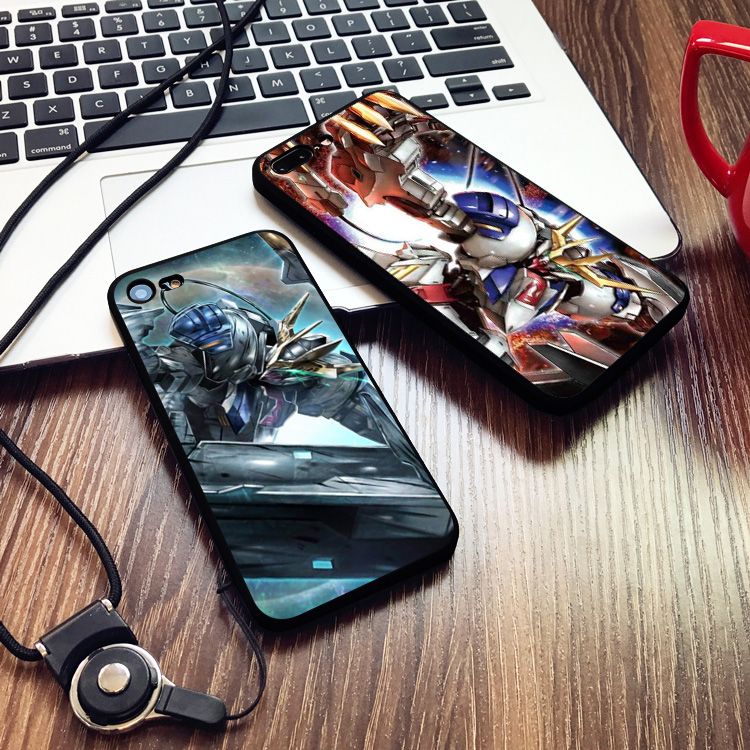 高达巴巴托斯6s适用XS MAX手机壳8plus男女iphone7磨砂软5s硅胶XR