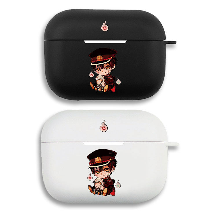 地缚少年花子君Q版耳机套适用Airpods保护壳苹果2无线蓝牙盒3代pro软硅胶4磨砂保护壳全包第一二三代typec