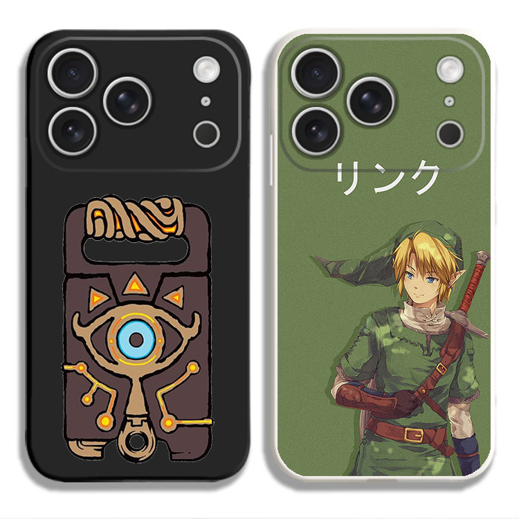 塞尔达传说 林克 石板手机壳适用iPhone15硅胶13苹果16液态12保护套17PROMAX挂绳VIVO