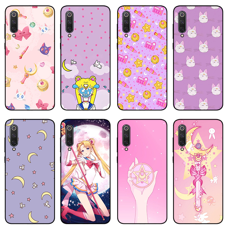 美少女战士手机壳适用10红米K30PRO小米CC9苹果MIX2S软K20华为P40