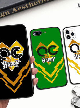 LOL战队QGHAPPY手机壳适用XS苹果12mini磨砂11PROMAX硅胶6S78PLUS