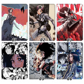 铳梦Alita动漫周边平板皮套11适用ipad10保护壳pro13全包mini6软air56蚕丝纹10.9寸华为matepad笔槽11.5s小