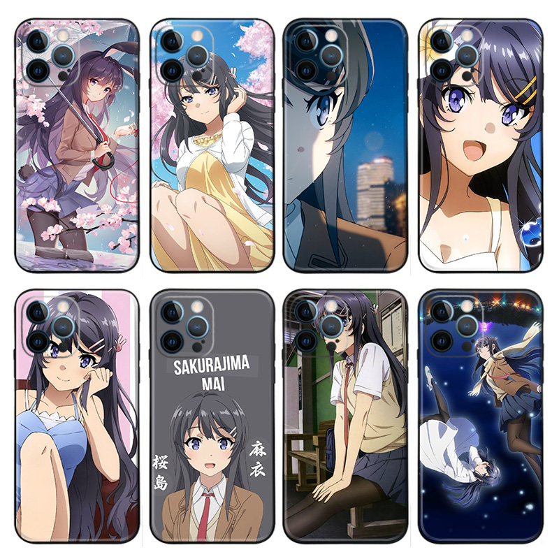 椎名真白 樱花庄的宠物女孩手机壳适用iPhone12苹果14PROMAX硅胶15软17红米K90一加VIVOX100小米13挂绳IQOO