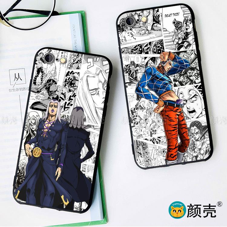 米斯达/阿帕基JOJO的奇妙冒险11PRO苹果XSMAX手机壳8plus/iPhone7