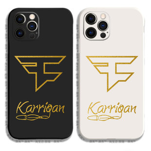 FAZE战队karrigan MAX苹果XR保护套iPhone14玻璃小米13PRO华为P50软VIVOx9 签名12液态硅胶678手机壳11适用XS
