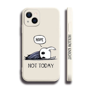 NOT TODAY空洞骑士Hollow Knight游戏周边11手机壳12适用苹果15max红米K70一加ace3小米14液态IQOO12硅胶全包