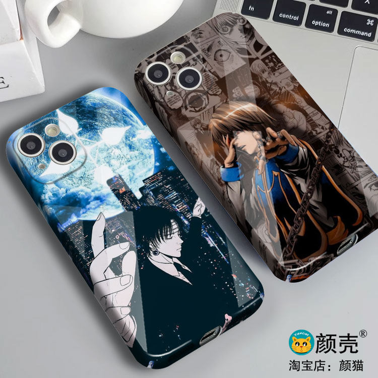 全职猎人 团长 酷拉皮卡手机壳适用iphone15promax菲林14Plus全包边12苹果X小米13华为mate60玻璃P40硅胶VIVO