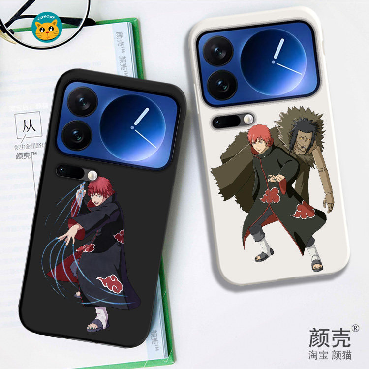 火影忍者赤砂之蝎动漫周边手机壳适用小米17ProMax保护套Xiaomi17液态硅胶全包防摔外壳十七ProMAX男女软苹果