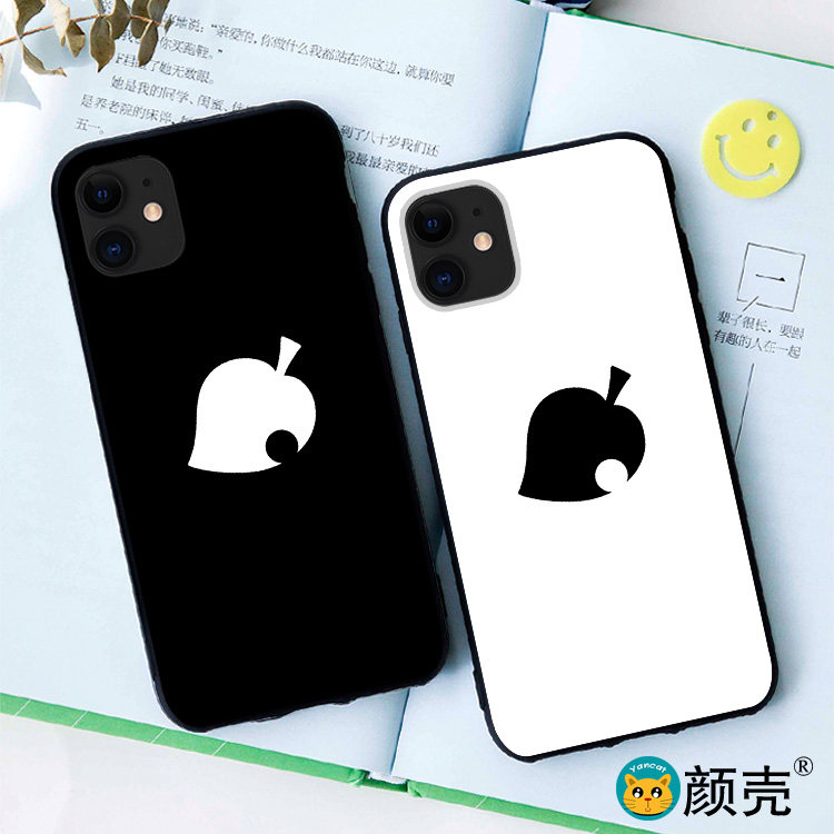 动物之森友会手机壳适用6s苹果XSMAX防摔7/8plus磨砂iphoneXr软11