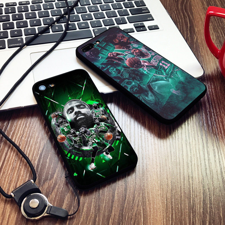 欧文篮球6s适用XS MAX手机壳8plus凯尔特人iphone7软壳5s硅胶套XR