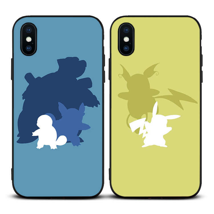 水箭龟手机壳适用6s苹果xs max 8plus硅胶iphone7宠物小精灵11pro