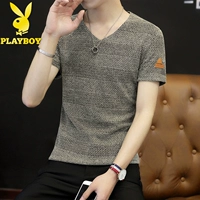 Хаки футболка, V-образный вырез