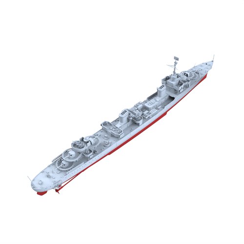 预售SSC2000238/S 1/2000 法国海军 空想级 恶毒号 大型驱逐舰