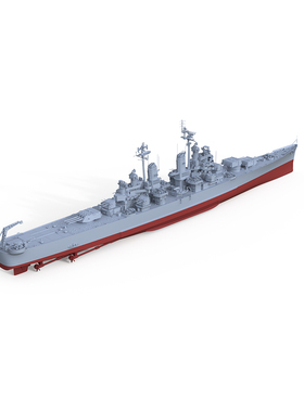 预售SSC600557/S-A 1/600美国CA-72 匹茨堡号 巴尔的摩级重巡洋舰