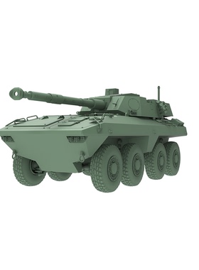 预售SSMODEL SS56980 1/56 军事模型 捷克ZUBR PSP坦克歼击车