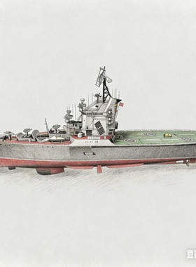 预售RHWS200050/S-A 1/200 军事模型 苏联 莫斯科级直升机母舰