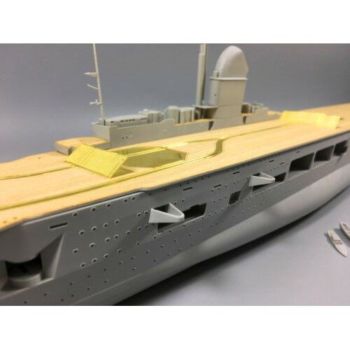 川渝 CY350019 1/350 齐柏林航母木甲板含锚链滑轨PE配号手05627