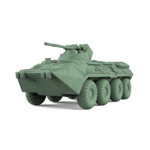 SSMODEL SS220995 1/220 军事模型 苏联 BTR-80A 轻型坦克 V2.0