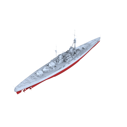 SSC1250192/S 1/1250 德国 德弗林格级 德弗林格号 战列巡洋舰