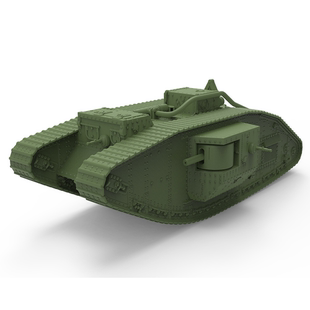 SS144372 1/144 军事模型 英国 马克 V 型坦克 Male 重型坦克