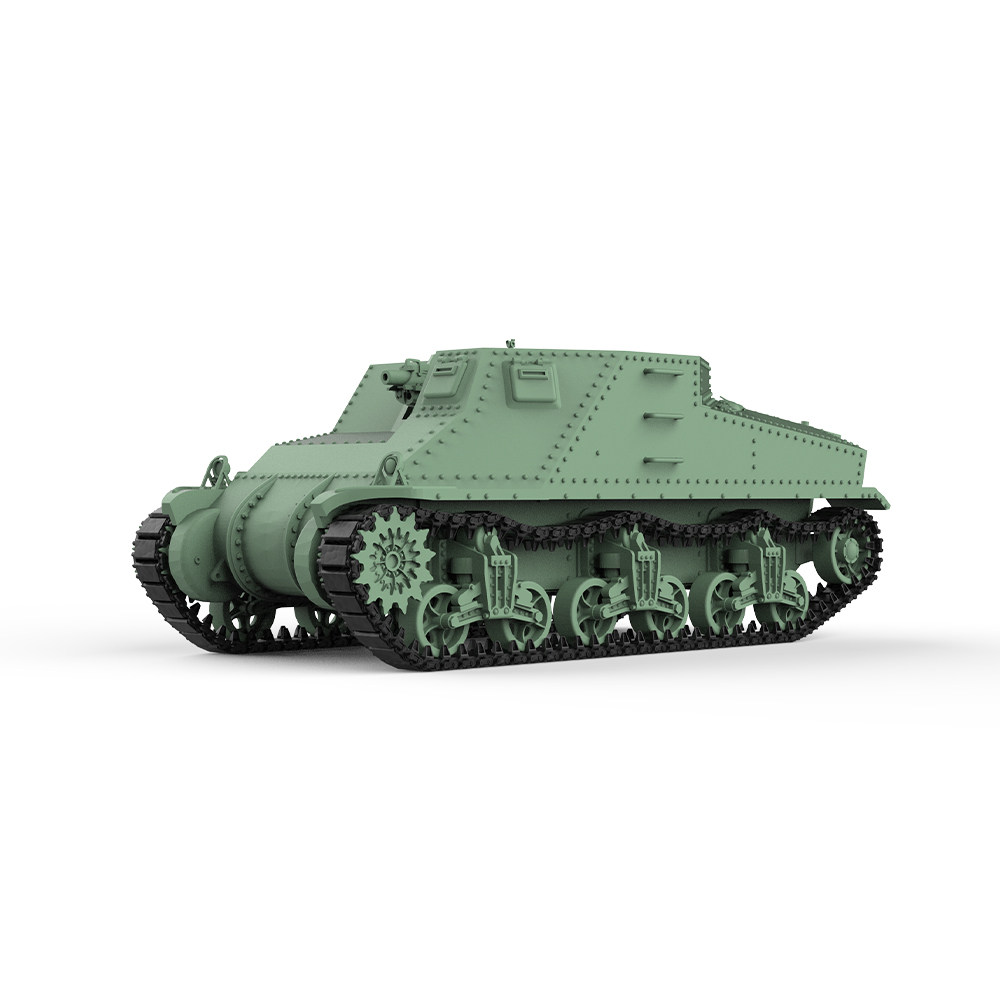 SS72534 1/72 军事模型 T40 75mm AT榴弹炮 坦克歼击车图片