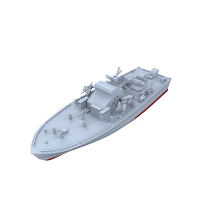 预售 SSC48772/S-A 1/48 军事模型 美国肮脏级巡逻快艇PTF-7号