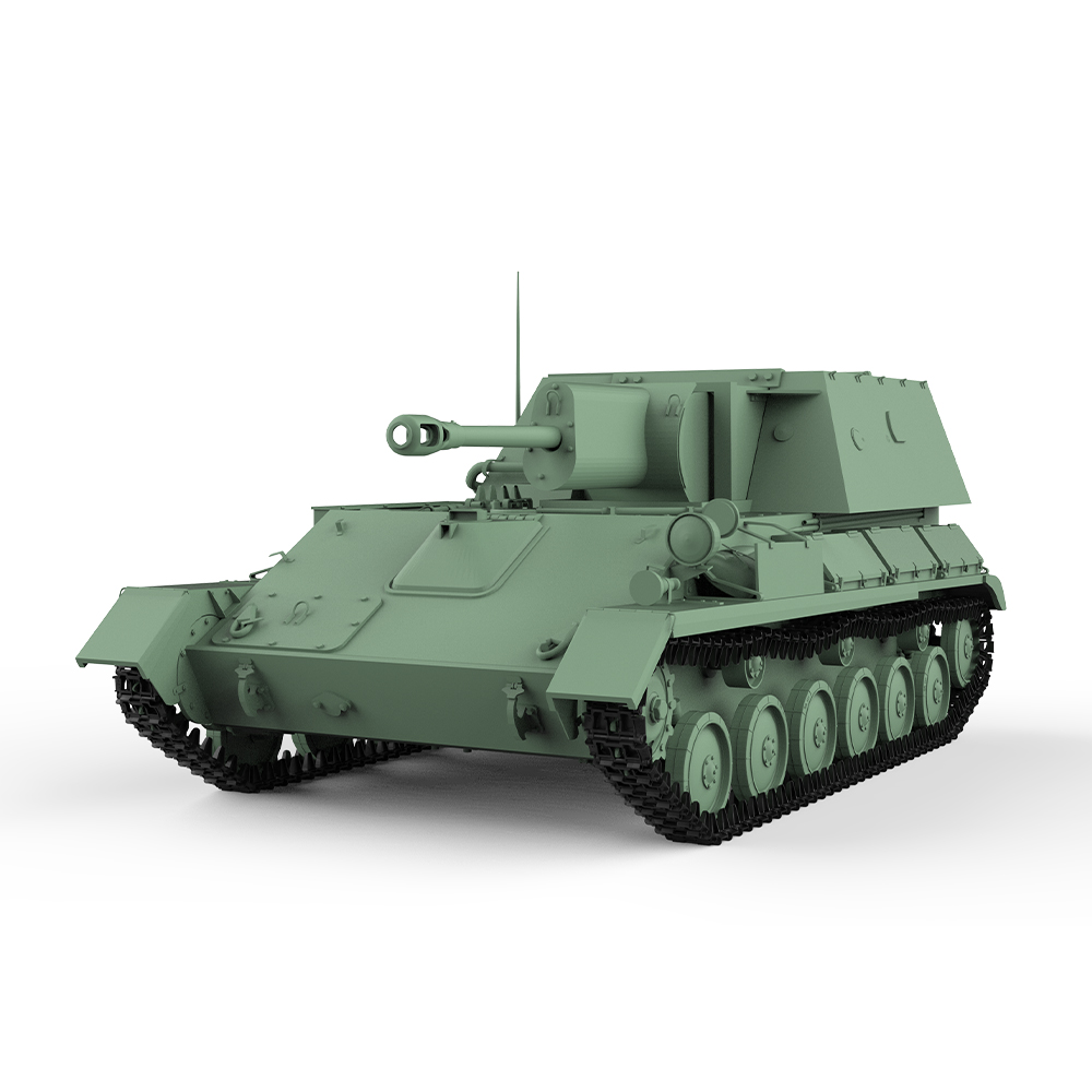 预售SS56614 1/56 军事模型 苏联 SU-85B 85mm LB-2 坦克歼击车