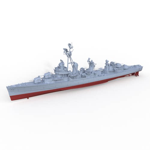 SSC700729/S 1/700 军事模型 德国Z1级驱逐舰Z4号1960