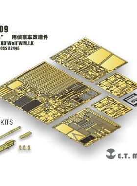 ET E35-109 1/35 改造件 英 狼式 侦察车模型