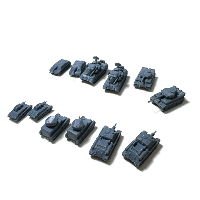 SST350500 1/350  “库尔斯克战役”德国坦克对苏联   12pcs