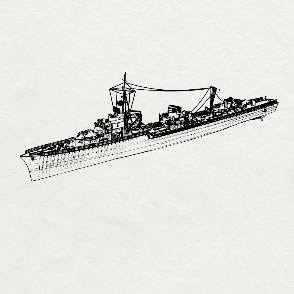 预售SSC350728/S-A 1/350 军事模型 德国Z22驱逐舰1936型