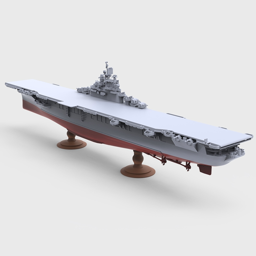 SSC3000616/S  1/3000美国埃塞克斯级航空母舰 尚普兰湖号