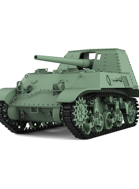 预售SSMODEL SS56842 1/56 军事模型 美国 T56 GMC 坦克歼击车