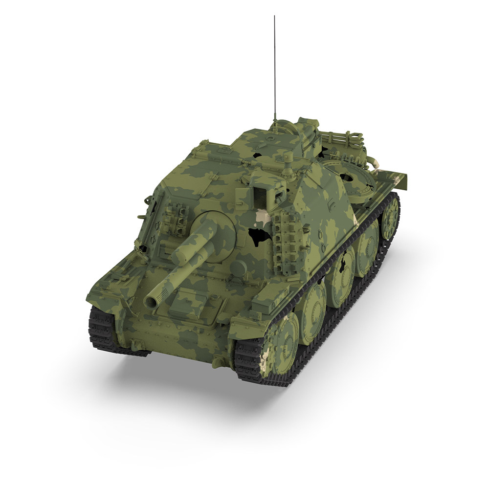 7 1/48 瑞典 sm/43 突击炮运载车 1946型