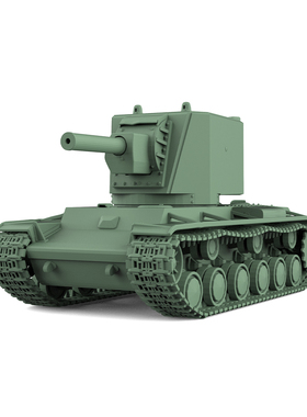 SS100861 1/100 军事模型 苏联KV-2(1939)中型坦克 V2.0