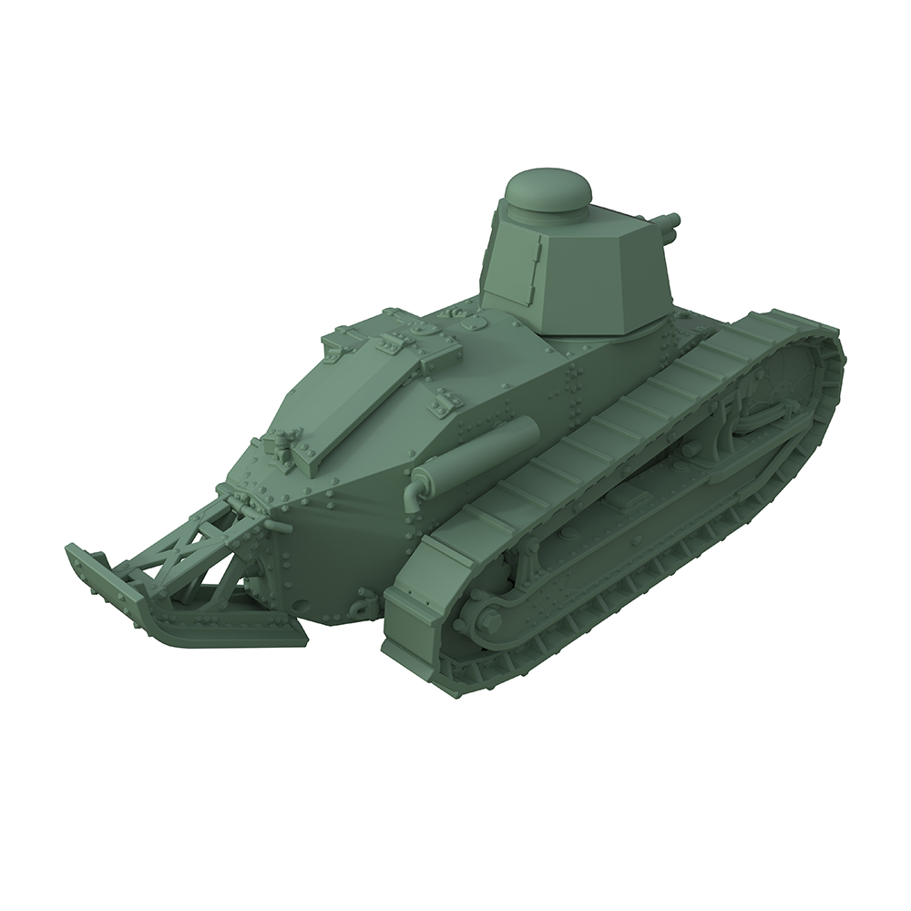 预售 SS200835 1/200 军事模型 法国 雷诺 Renault FT 轻型坦克