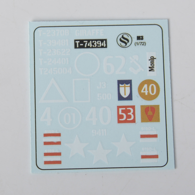 美国M3/M5坦克通用水贴