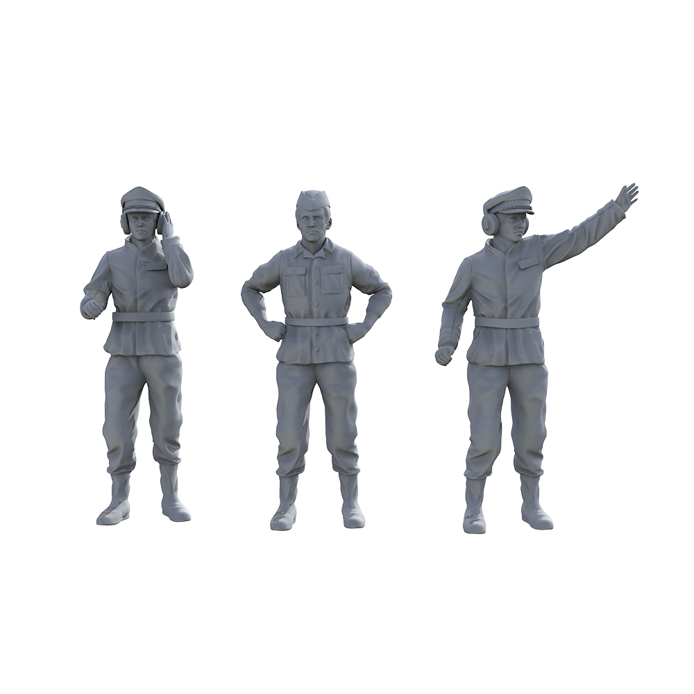 老姚手工坊  军事模型 各比例英国坦克兵人