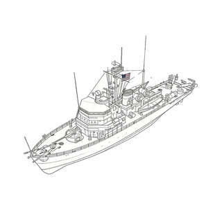 预售SSC700160/S 1/700 军事模型 美国 好斗级远洋扫雷舰