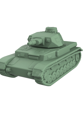 SS350942 1/350 军事模型 德国四号坦克C型中型坦克 V2.0 4pcs