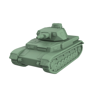 SS350942 1/350 军事模型 德国四号坦克C型中型坦克 V2.0 4pcs