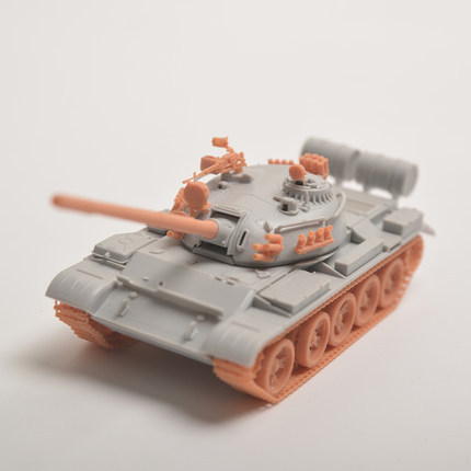 LYTG72902 1/72 坦克模型套改 苏联 T-55 主战坦克 配小号手 1set
