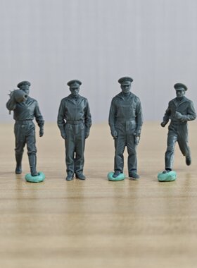 LYWF011  二战苏联海军水面舰艇甲板勤务水兵4人套组  4pcs