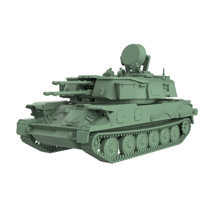 SS120806 1/120 军事模型 苏联 ZSU-23-4 石勒喀河 自行防空炮